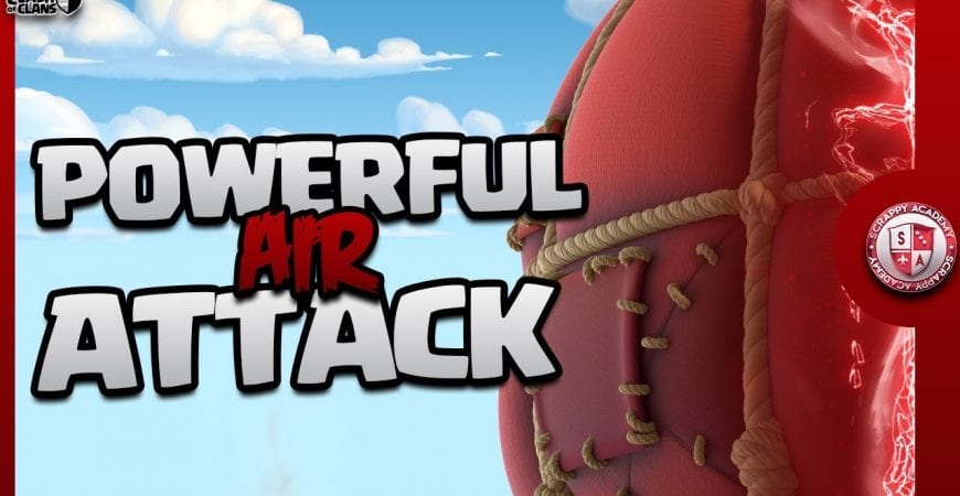 Town Hall 12 Air Attack | Top in the World by Scrappy Academy