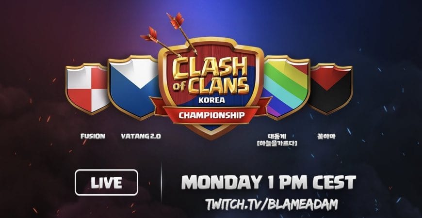 CLASH OF CLANS KOREA CHAMPIONSHIP by Time 2 Clash