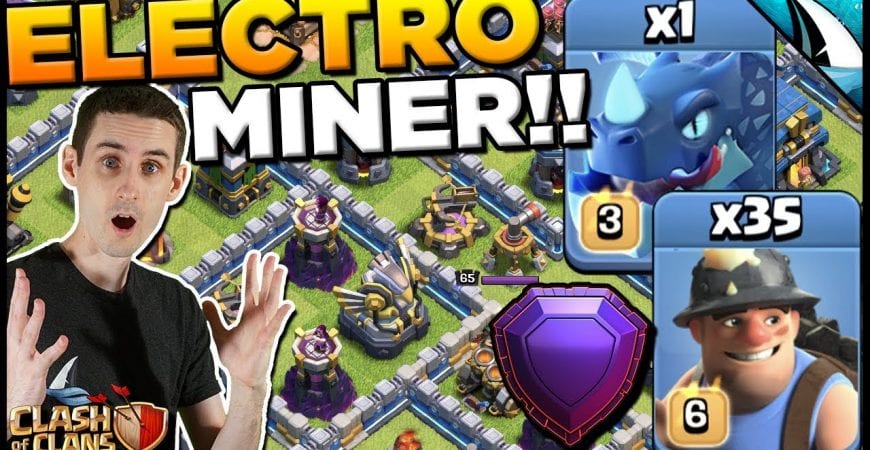 Electro Miner Attack Strategy at TH 12 – I Can’t Believe I Used Miners!!! | Clash of Clans by CarbonFin Gaming