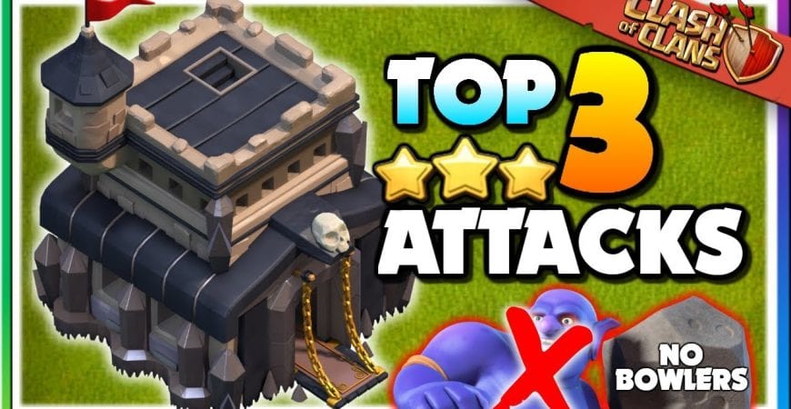 TOP 3 BEST TH9 Attack Strategies for 3 STARS with No Bowlers | Clash of Clans by Judo Sloth Gaming