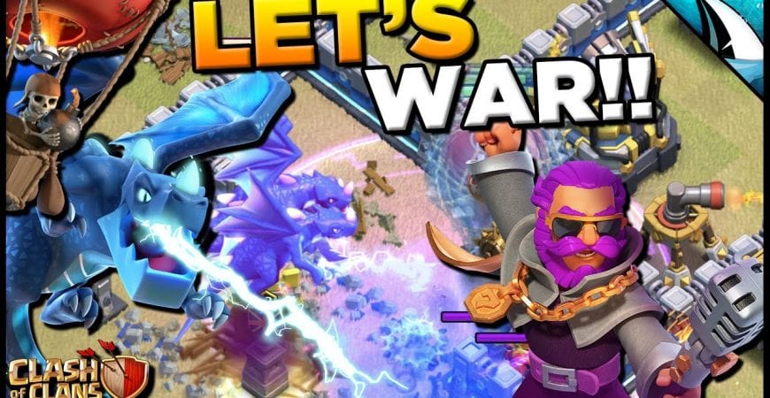 Let’s Clean a YoloTrone War Attack LIVE – Air Attacks at TH 12 | Clash of Clans by CarbonFin Gaming