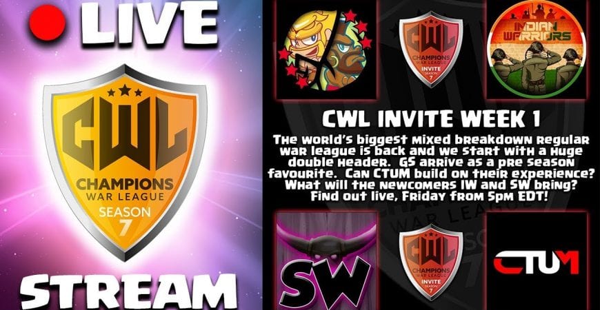 CWL INVITE WAR ENDS | ***GS*** vs IW | SW vs CTUM by Time 2 Clash