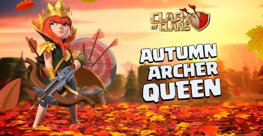 Autumn Queen Brings a New Season (Clash of Clans September Season Challenges) by Clash of Clans