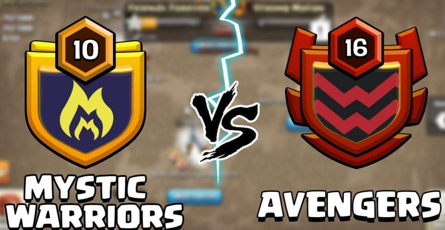 Mystic Warriors vs Avengers | Live Clan War Clash of Clans – COC by Sumit 007