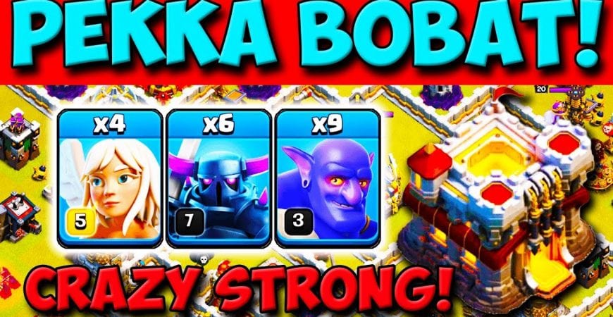 *INSANELY STRONG* Pekka BoBat Town Hall 11 Attack Strategy! TH11 CLASH OF CLANS by Clash with Cory