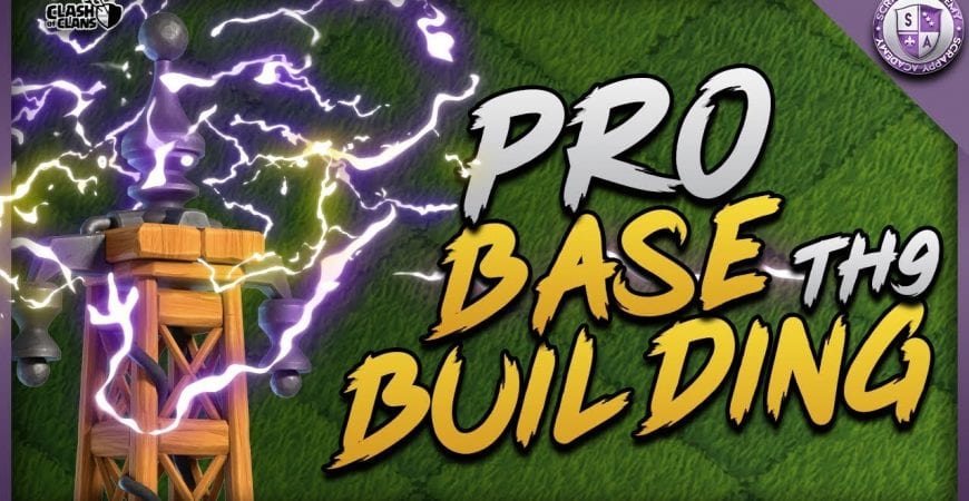 Learn Base Building | TH9 Base Included by Scrappy Academy