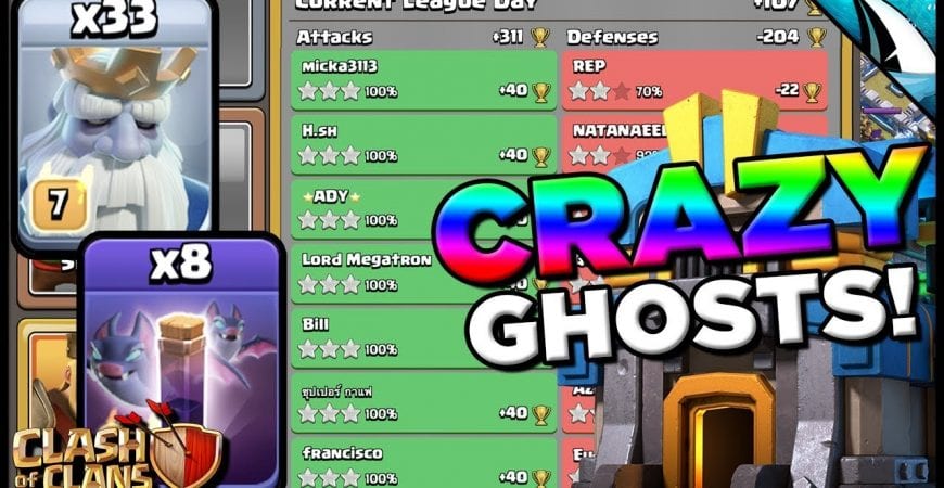 How to 3 Star with Mass Ghost Bats – Almost Perfect! | Clash of Clans by CarbonFin Gaming