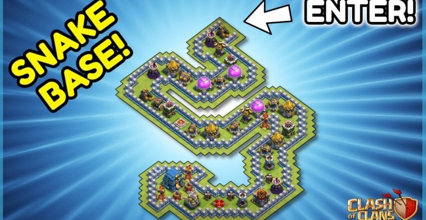 *IMPOSSIBLE* TH12 TROLL BASE – “SNAKE BASE” Challenge – Clash of Clans by Sir Moose Gaming