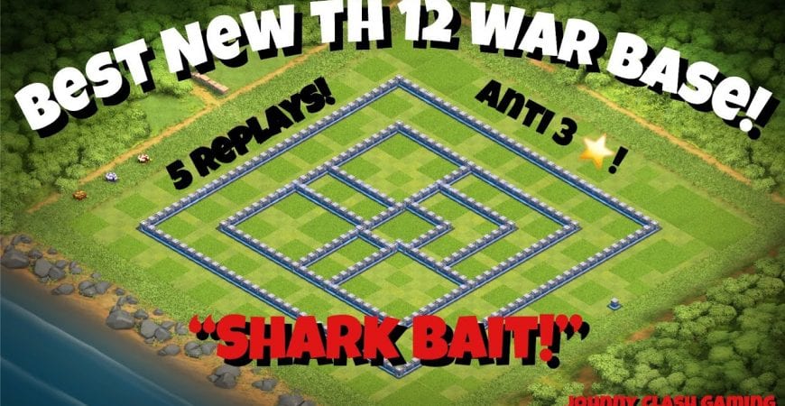 Best New TH12 War Base with 5 Replays! | Anti 3 Star | Clash of Clans 2019 by Johnny Clash Gaming