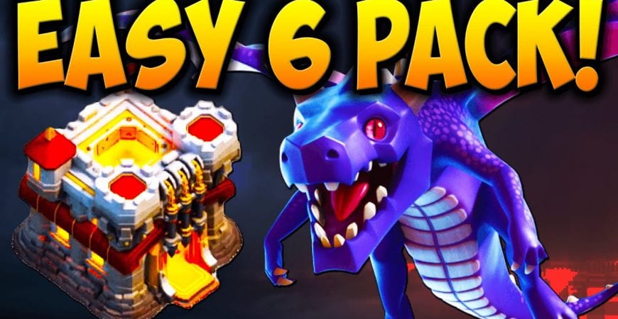 HOW TO 6 PACK EVERY WAR WITH TH11 DRAGBAT! CLASH OF CLANS TOWN HALL 11 WAR ATTACK STRATEGY by Clash with Cory