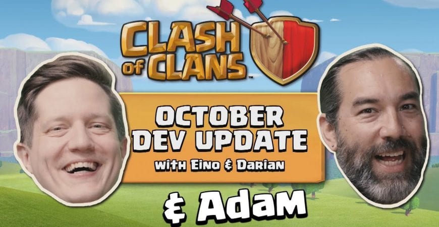 OCTOBER UPDATE CLASH OF CLANS | SNEAK PEEK with Darian, Eino & Adam by Time 2 Clash