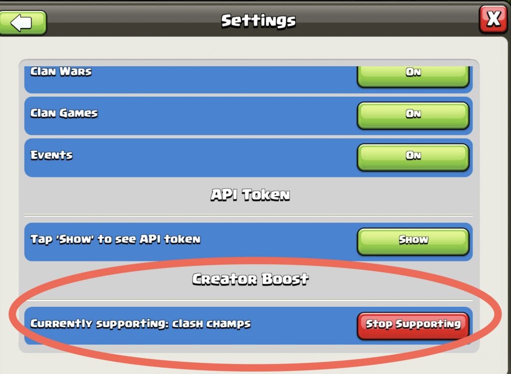 clash of clans creator boost