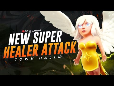 NEW Clash of Clans Attack that uses 10 Healers! by ECHO Gaming