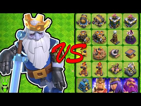 ROYAL GHOST VS EVERY DEFENSE AND HEROES! – Clash of Clans by Clash Bashing!!