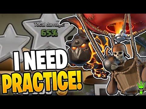 THIS SKILLED ATTACK NEEDS PRACTICE! – Clash of Clans by Clash Bashing!!