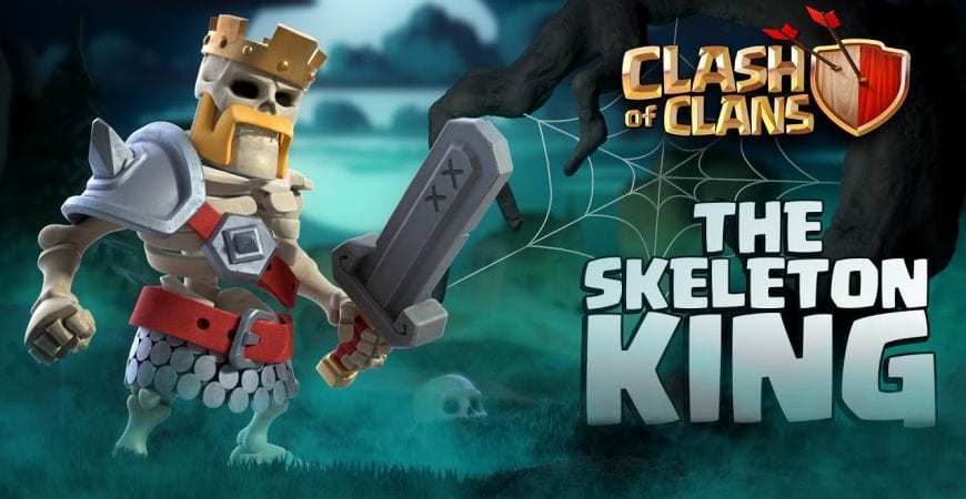 Terrify Your Opponents With The Skeleton King! (Clash of Clans October Season Challenges) by Clash of Clans
