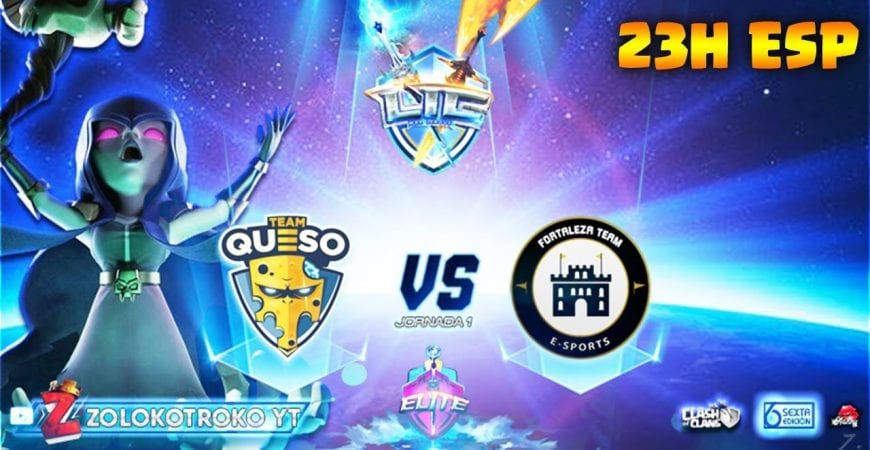 🔴 TEAM QUESO vs FORTALEZA TEAM | 1 PLENO = 1 PASE DE BATALLA | Liga Intercontinental de Clanes by Zolokotroko TOP