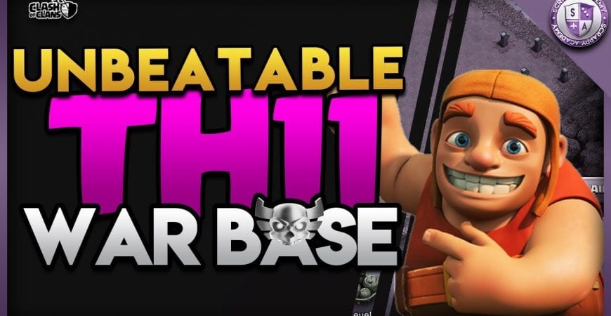 Top Town Hall 11 War Base | Clash of Clans by Scrappy Academy