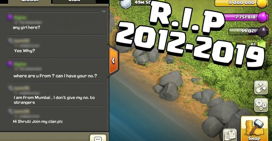 R.I.P Global Chat 2012-2019 | Clash of Clans – COC by Sumit 007