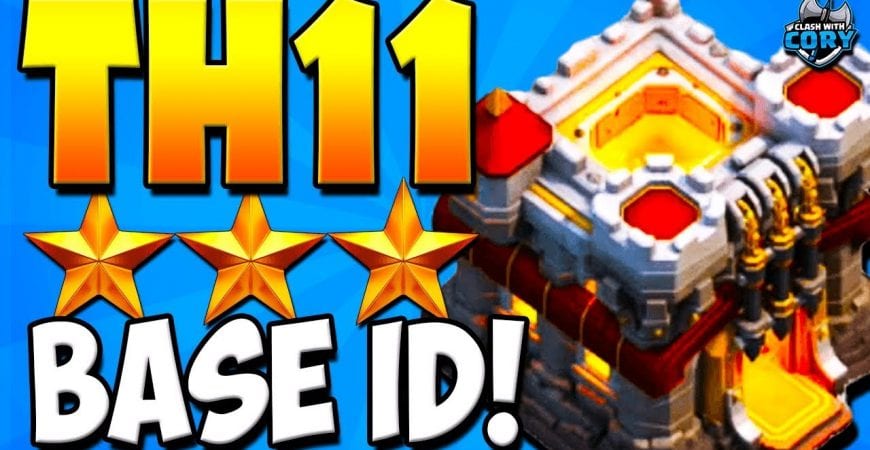 *3 STAR* TH11 BASE IDENTIFICATION! Town Hall 11 War Attack Strategy! CLASH OF CLANS by Clash with Cory