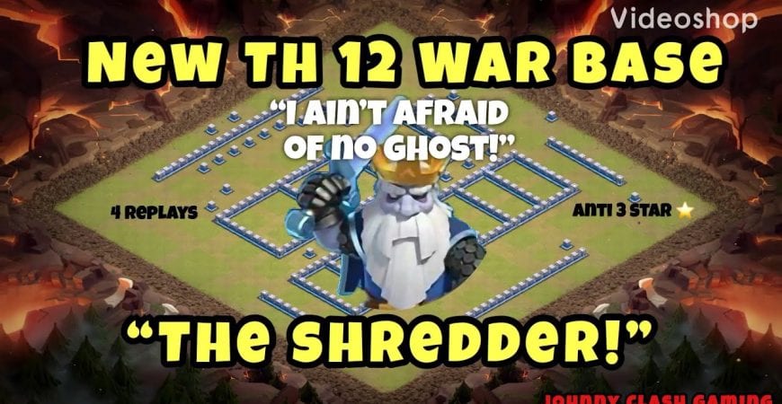 New and Improved TH 12 War Base with 4 Replays! | Anti-Royal Ghost! | Anti-3 Star | Clash of Clans by Johnny Clash Gaming