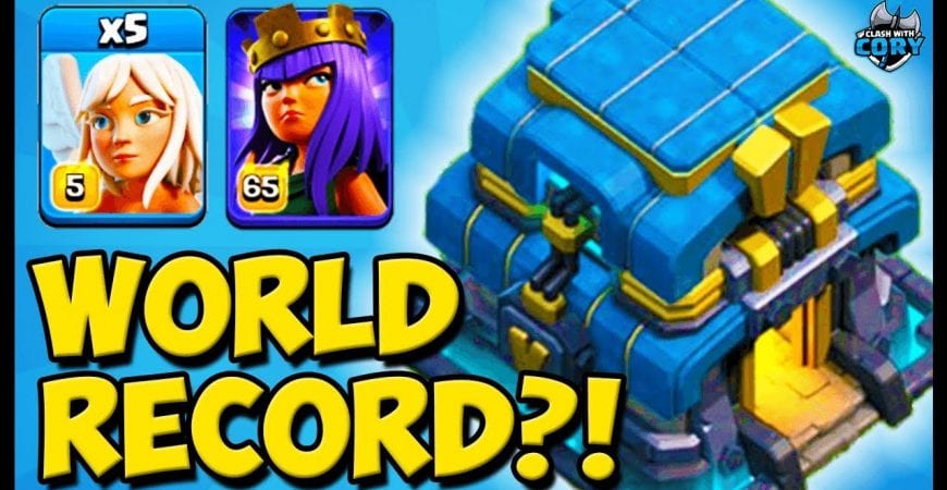 MOST SAVAGE QUEEN CHARGE IN CLASH OF CLANS HISTORY!? TH12 LAVALOON | COC TOWN HALL 12 by Clash with Cory