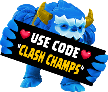 Use Code Clash Champs