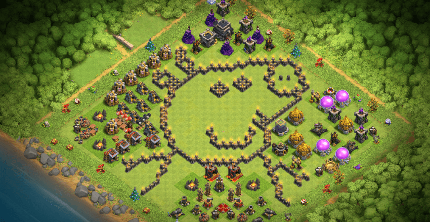 Town Hall 14] TH14 War/Trophy base #49B91C09 [With Link] [10-2023] - Trophy  Base - Clash of Clans | Clasher.us