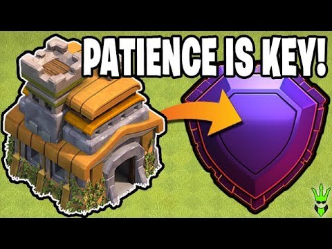 PATIENCE is the KEY to LOW TOWN HALL PUSHING! – Clash of Clans by Clash Bashing!!