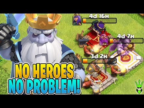 POPPING RUNES and UPGRADING ALL 3 HEROES! – Clash of Clans by Clash Bashing!!