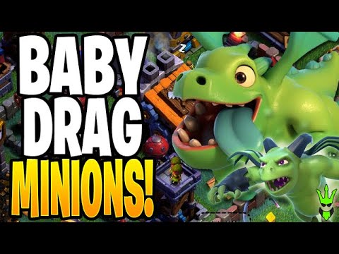 Will BABY DRAGONS and MINIONS Work at BH9? – Clash of Clans by Clash Bashing!!