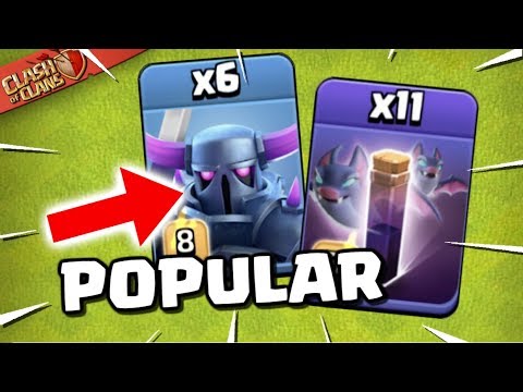 Pekka BoBat is RECOMMENDED! How to use PekkaBoBat Attack Strategy at TH12 (Clash of Clans) by Judo Sloth Gaming