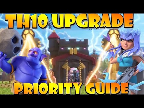 TH10 UPGRADE PRIORITY GUIDE and LAB GUIDE – Best TH10 Upgrade Order to Make Your Base STRONG! by Clash with Eric – OneHive