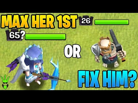 SHOULD YOU MAX THE QUEEN BEFORE THE KING?! – Clash of Clans by Clash Bashing!!