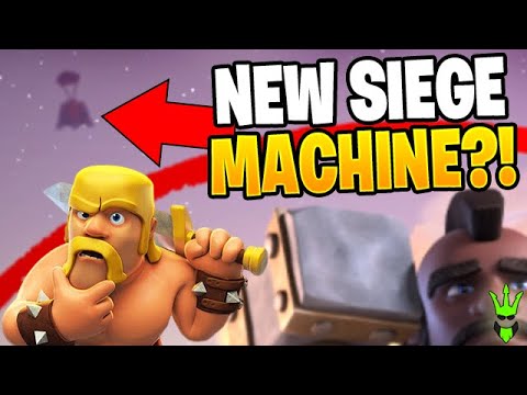 IS THIS A NEW SIEGE MACHINE COMING TO CLASH OF CLANS?! by Clash Bashing!!