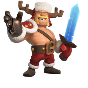 Jolly Barbarian King New Skin Clash of Clans Winter Update 2019