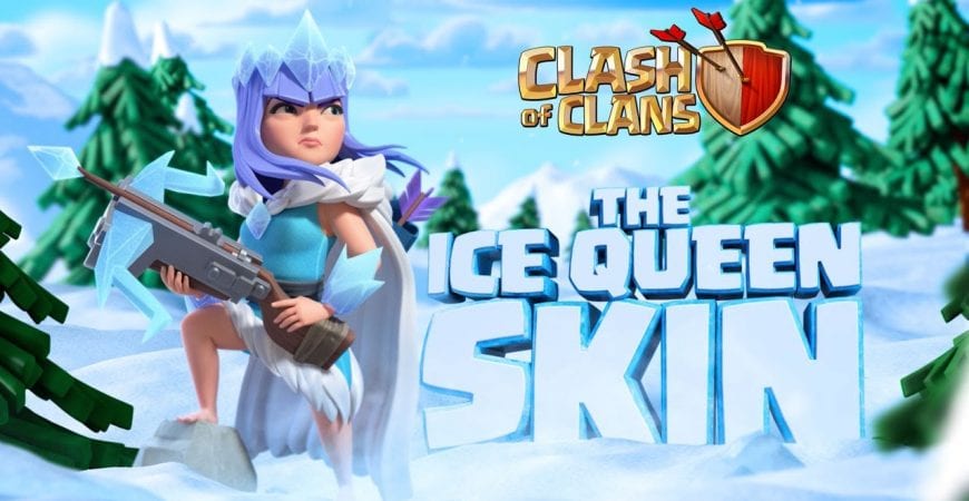 ICE QUEEN skin available now! (Clash of Clans Season Challenges) by Clash of Clans