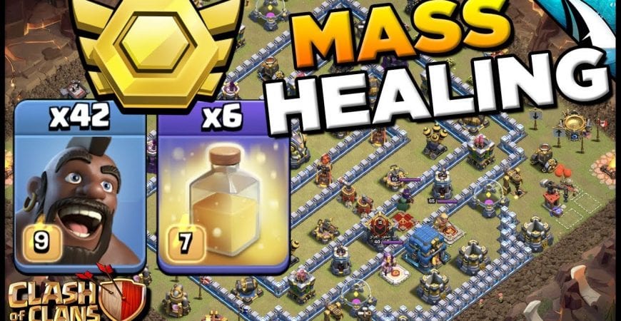 Sui Mass Hogs with 6 Heal Spells!! CWL & Legend League | Clash of Clans by CarbonFin Gaming
