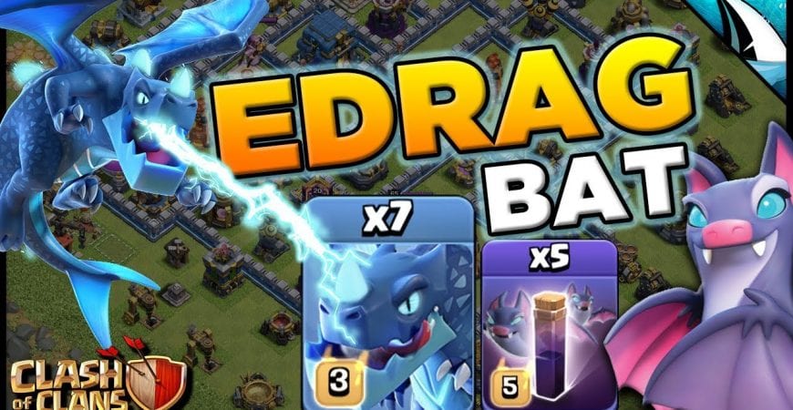 Mass EDrag Bats In Legend League – What Can It Take Out | Clash of Clans by CarbonFin Gaming