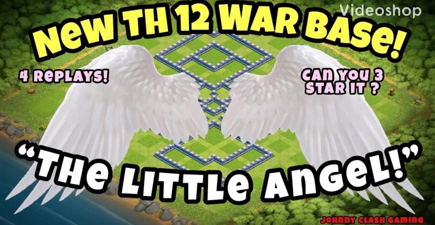 New TH 12 War Base with 4 replays | Can you 3 Star it? | Clash of Clans 2019 by Johnny Clash Gaming