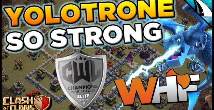 YoloTrone is So Strong!! My Favorite Army In The Game! | Clash of Clans by CarbonFin Gaming
