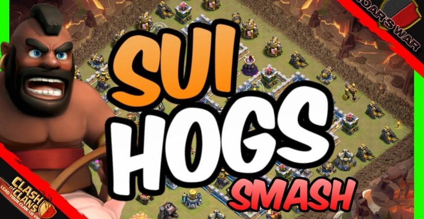 TH12 Sui + Hogs SMASHING Bases | Clash of Clans by Roar’s War