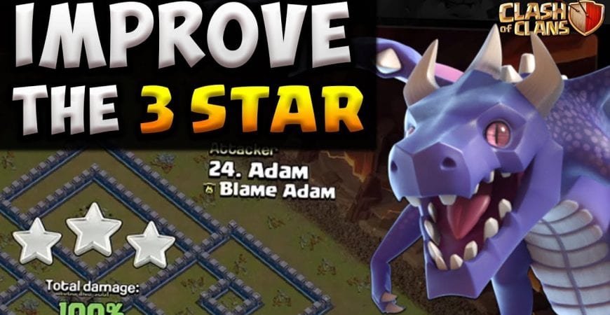 IMPROVE THE 3 STAR | Town Hall 12 War attack, Planning & Execution by Time 2 Clash