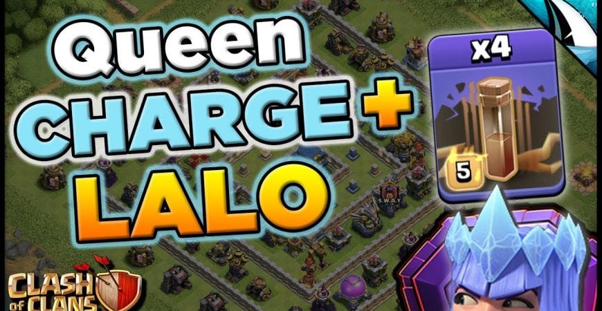 Queen Charge Lalo with 4 Earthquakes Is So Good! Incredibly Strong! | Clash of Clans by CarbonFin Gaming