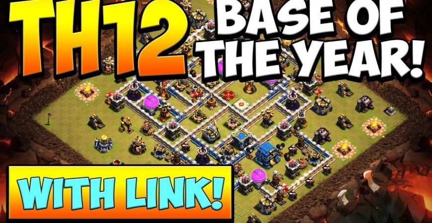 TH12 WAR BASE OF THE YEAR! with LINK! Town Hall 12 Anti 3 Star | Clash of Clans by Clash with Cory
