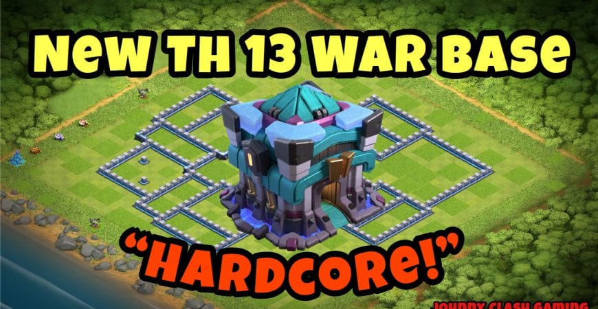 New TH 13 War Base with 4 replays! | Anti-3 Star | Clash of Clans 2019 by Johnny Clash Gaming