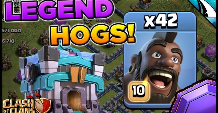 Mass HOGS at Town Hall 13! Wreck the bases on the ground! | Clash of Clans by CarbonFin Gaming