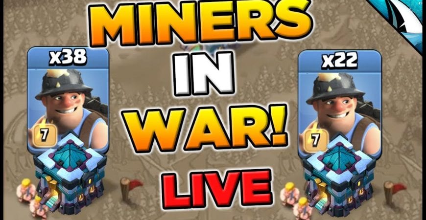 Max Miners At Town Hall 13 in WAR! Stronger than you think! | Clash of Clans by CarbonFin Gaming