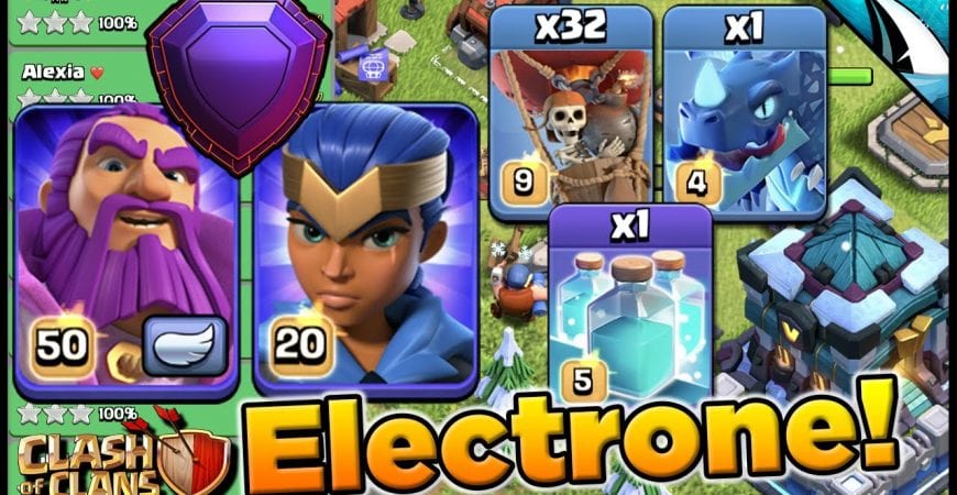 Electrone with Max Royal Champion at Town Hall 13! Back into Legend League! | Clash of Clans by CarbonFin Gaming
