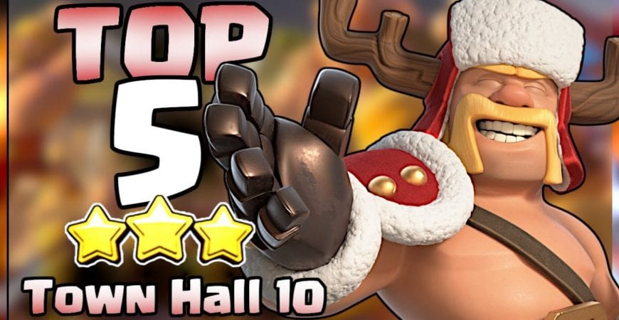 Top 5 Amazing TH10 Attack Strategies Clash of Clans by ECHO Gaming